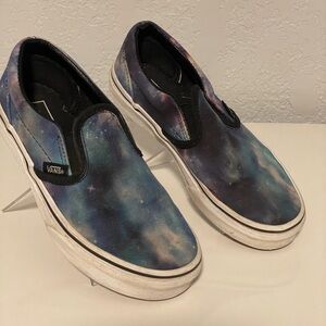 Vans Galaxy Slip-Ons Size 2